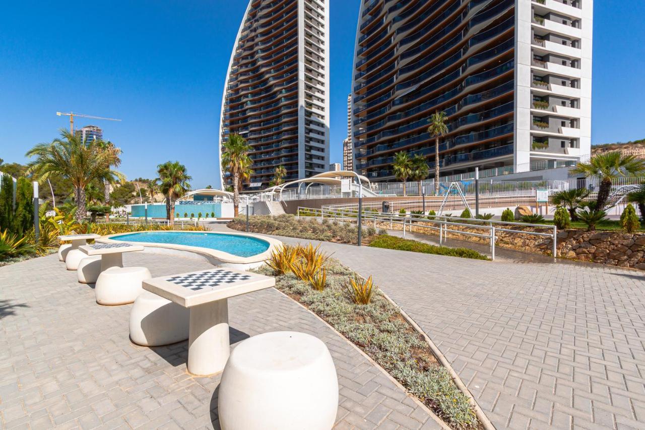 Sunset Waves Sea View Apartments Μπένιντορμ Εξωτερικό φωτογραφία