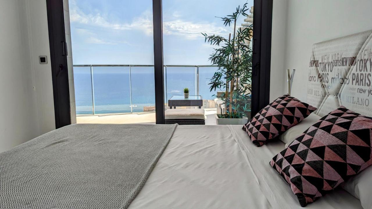 Sunset Waves Sea View Apartments Μπένιντορμ Εξωτερικό φωτογραφία
